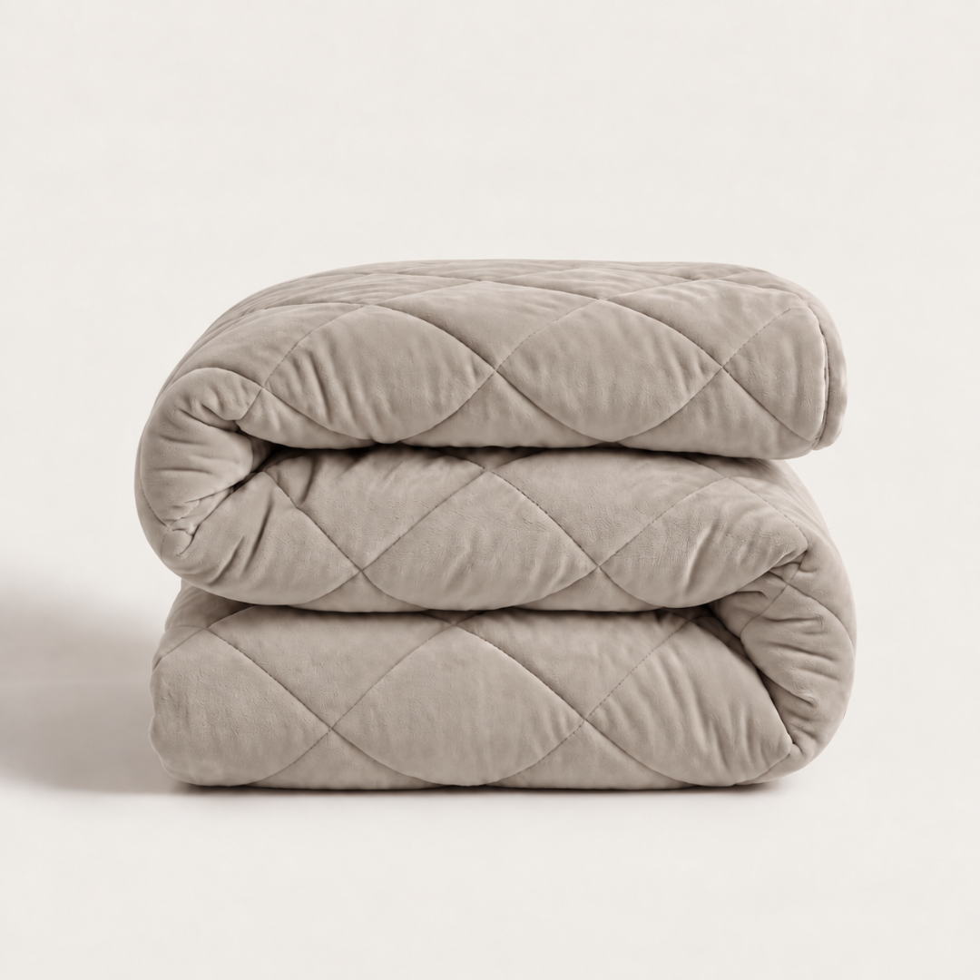 Y-NOT Velvet Dekbed Greige