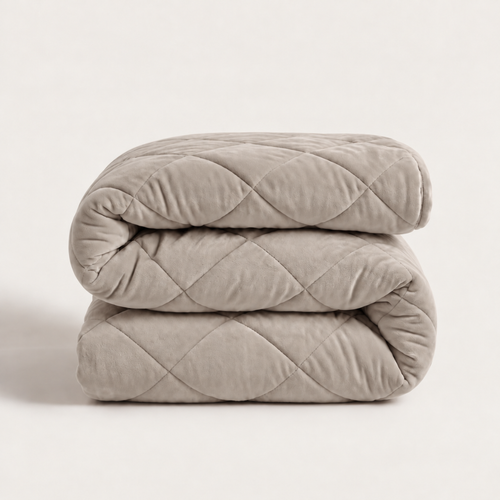 Y-NOT Velvet Dekbed Greige