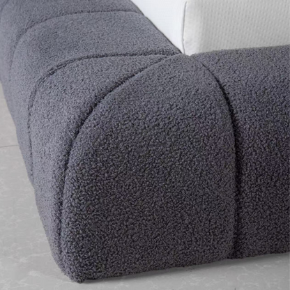 Amore Jazz Teddy bed  + Hybrid Pocket 500 Matras - Nº144 - Grey Antra
