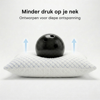 Y NOT Dreampillow Cloud aanpasbaar kussen tegen nek en schouderklachten