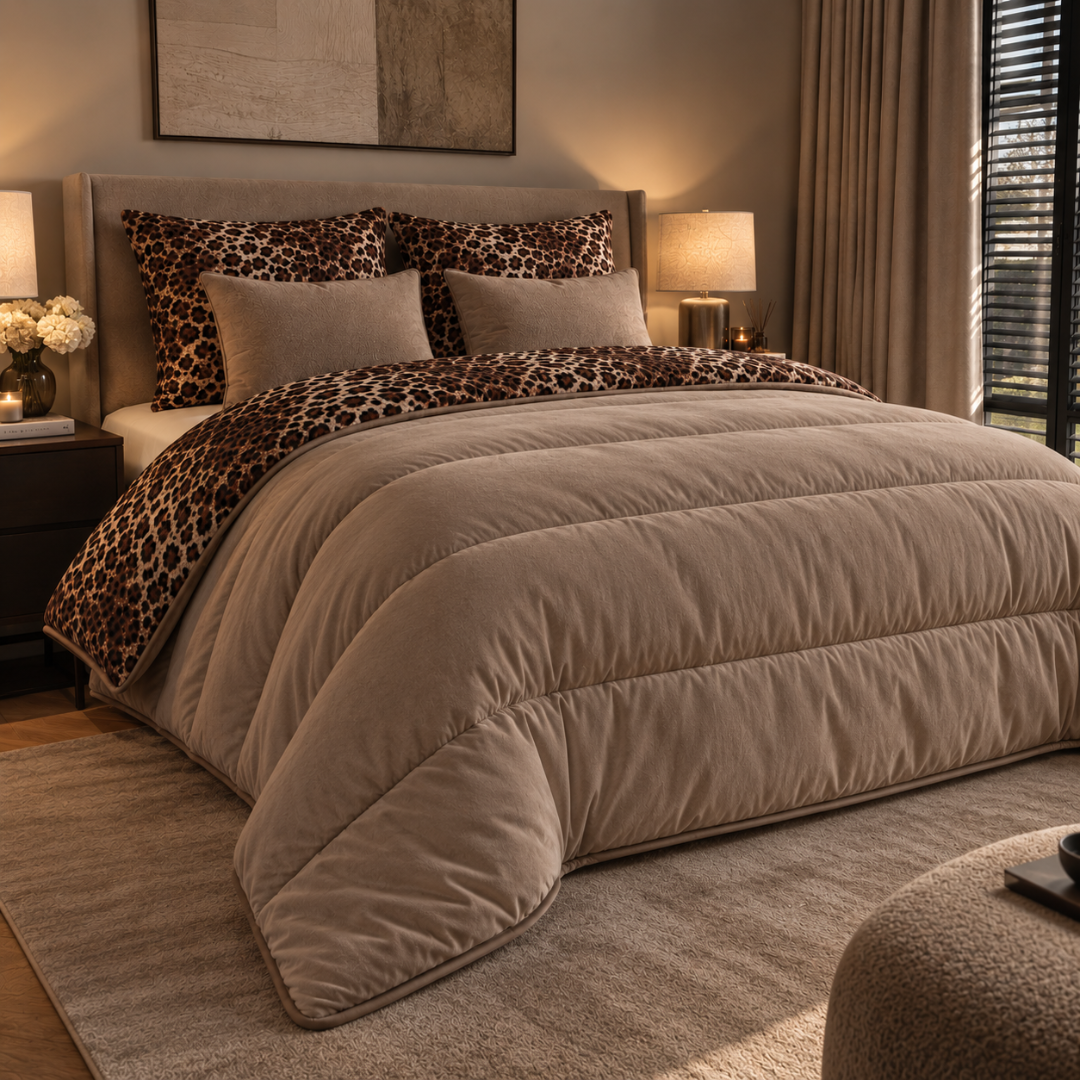 Y-NOT Dekbed Jaguar Taupe