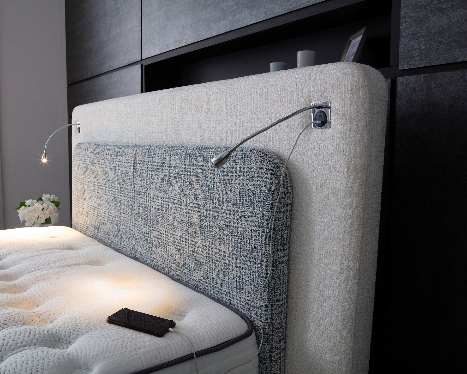 Luxueuze Y-not Ergobedd Boxspring - Combineer Stijl en Opberggemak