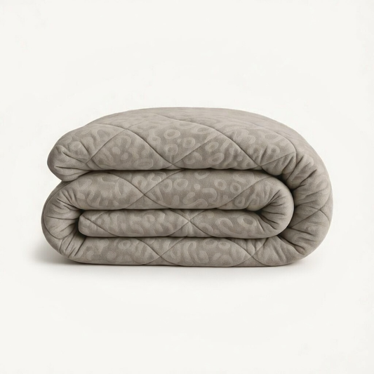 Y-NOT Dekbed Velvet Panther Skin Taupe