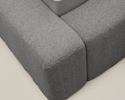 Adore Ledikant Edira Antraciet - Modern laag zweefbed -Nº19 Caviar Dark Gray