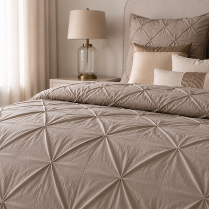 Y-NOT Diamond Dekbed Taupe
