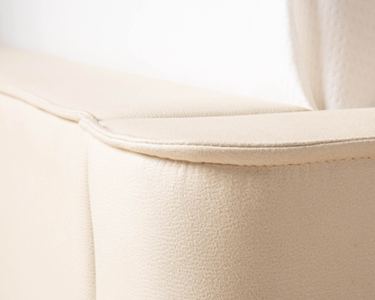 Amore Velvet bed met Opbergruimte + Hybrid Pocket 500 Matras - Nº26 - Pearl White