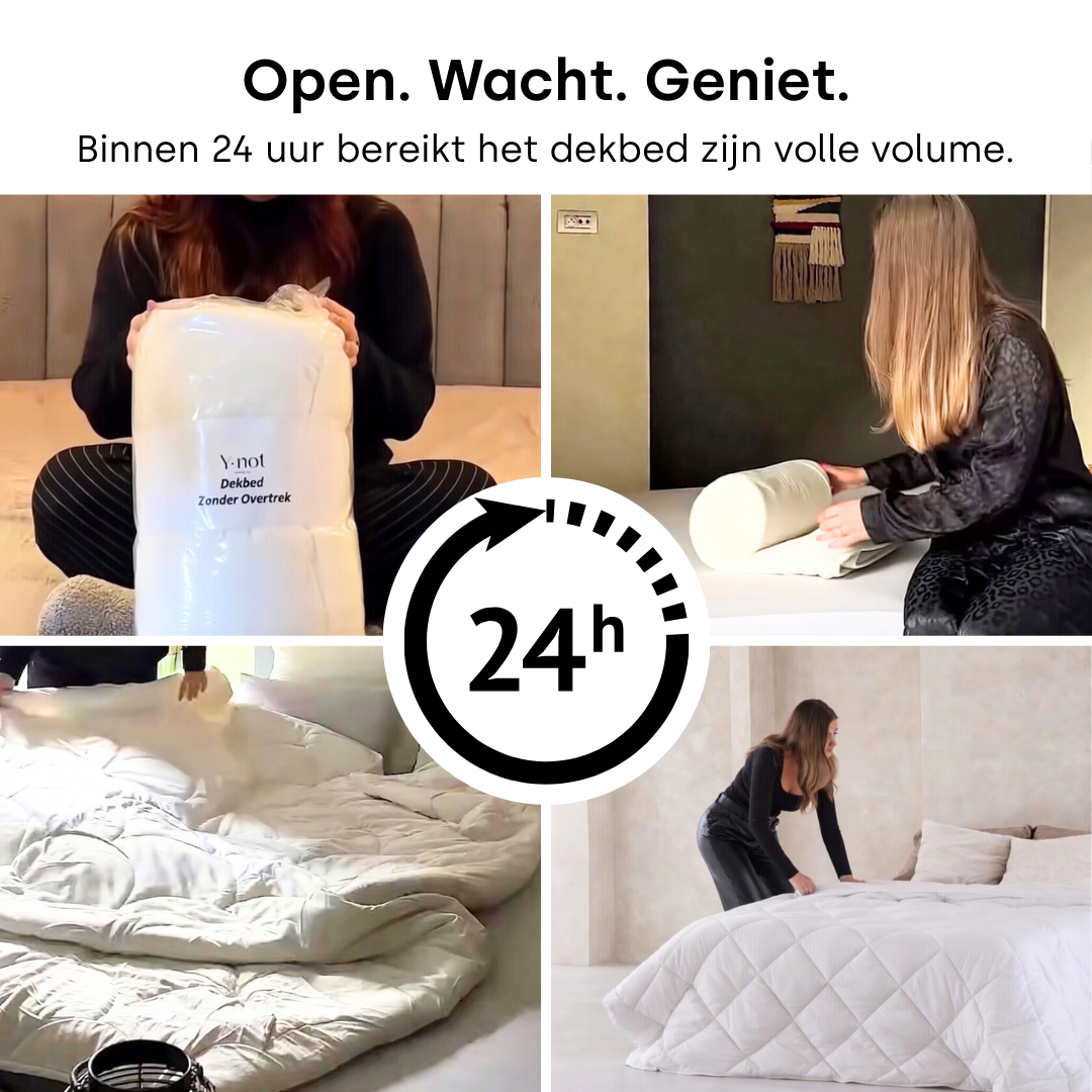 Y-NOT All Year Dekbed Offwhite