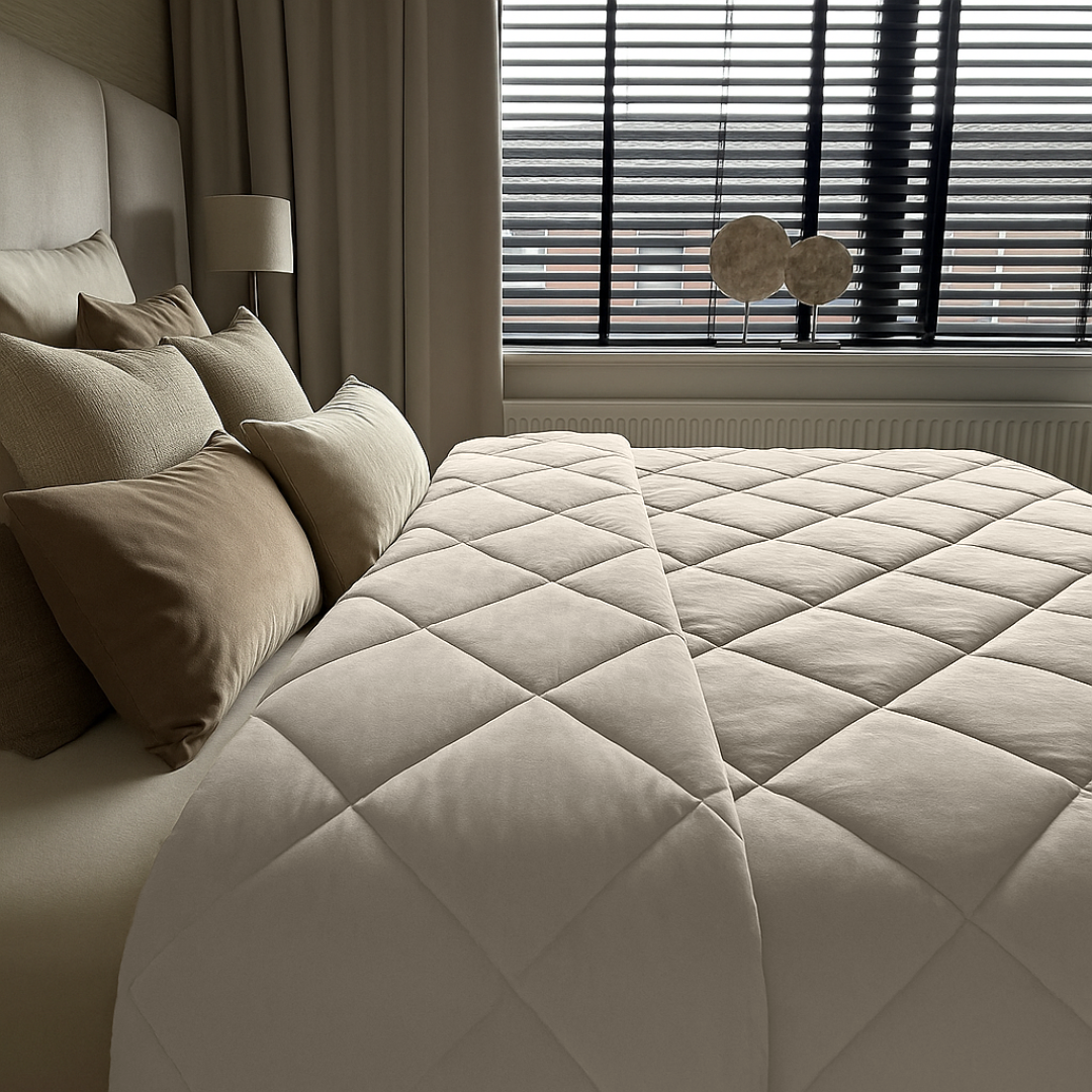 Dekbed Zonder Overtrek Velvet™ Pearl White