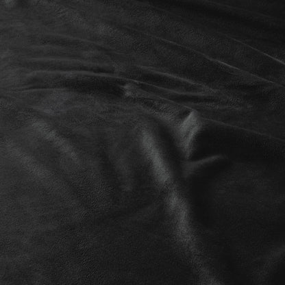 Hoeslaken Velvet  Obsidian Black