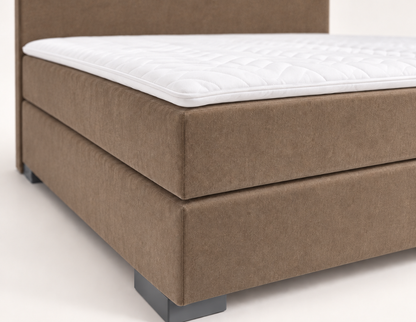 Y-NOT - Mila Boxspring - Complete set - Taupe