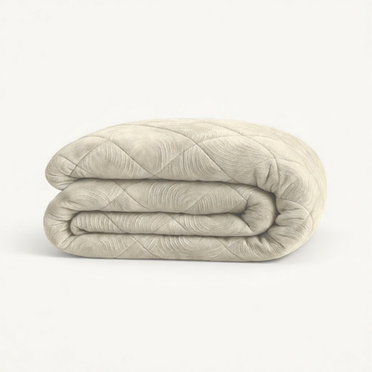 Y-NOT Zomerdekbed Velvet Japandi Pearl White
