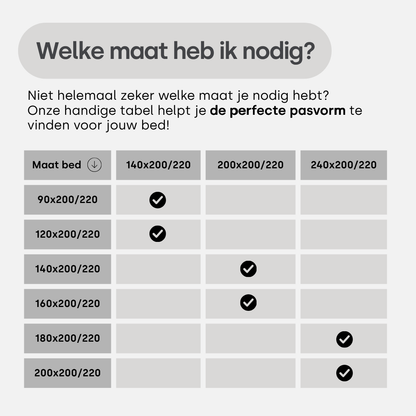 Dekbed Zonder Overtrek Velvet™ Taupe / Brown
