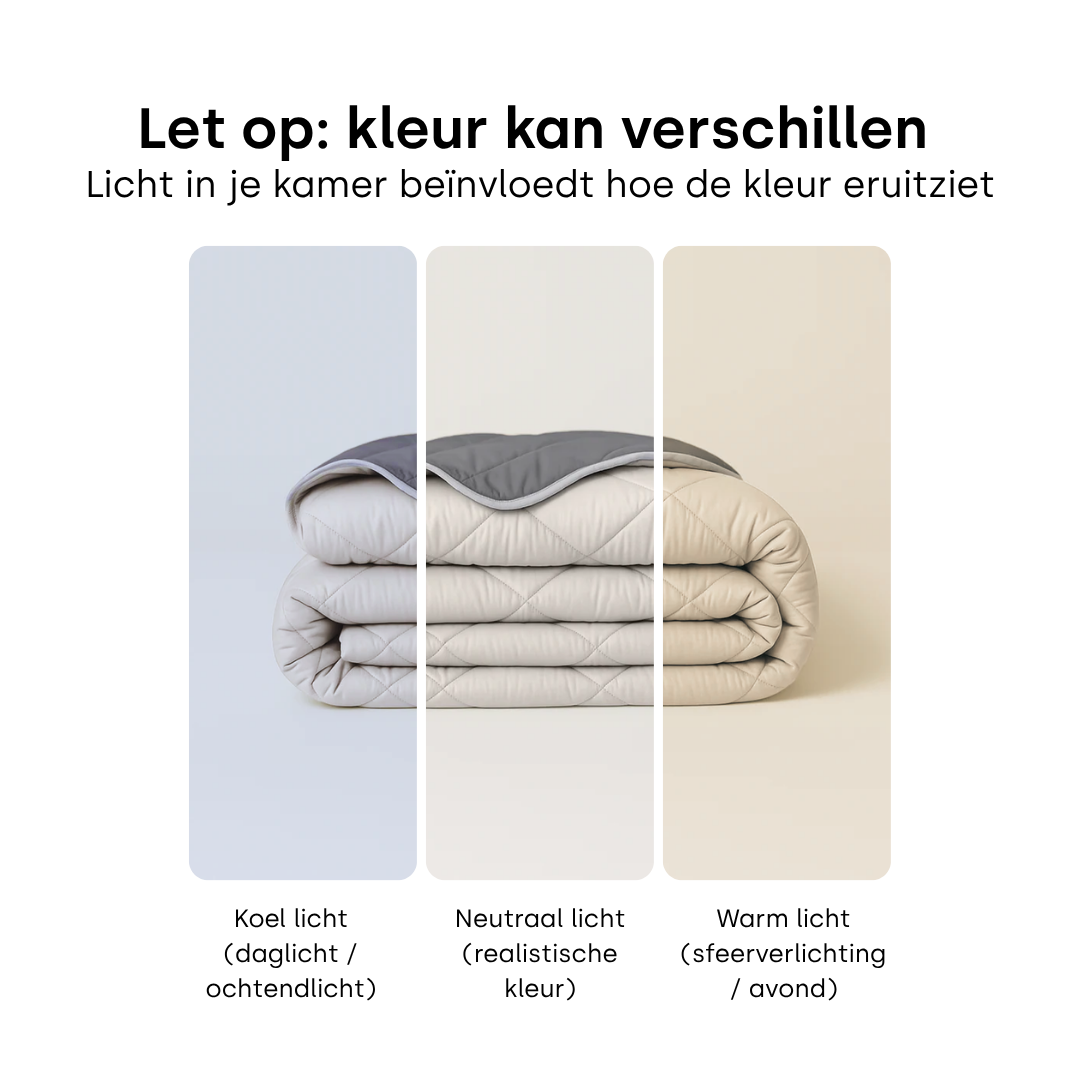 Y-NOT All Year Dekbed Grey / Offwhite