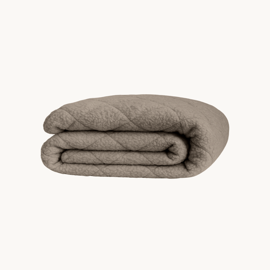 Dekbed Zonder Overtrek Teddy™ Taupe Grey