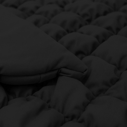 Dekbed Zonder Overtrek Fluffy Cube Jet Black