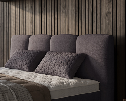 Allure bed met Opbergruimte + Hybrid Pocket 500 Matras  - Nº30 - Antraciet