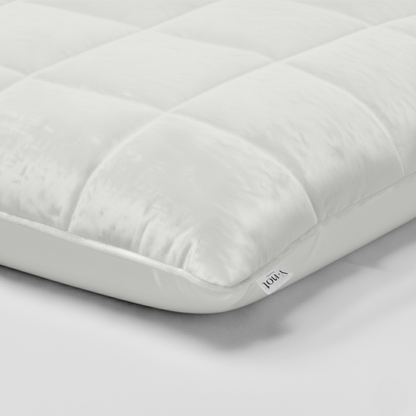 Kussenslopen Vol & Gevoerd Velvet Pearl White  2-Pack 60x70 cm