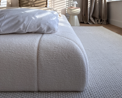 Adore Ledikant Deluxe - Modern laag zweefbed - Nº11 - Pearl Ivory