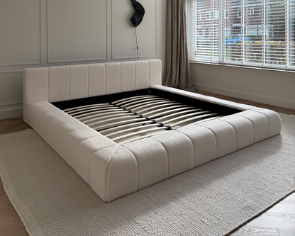 Adore Ledikant Deluxe - Modern laag zweefbed - Nº11 - Pearl Ivory