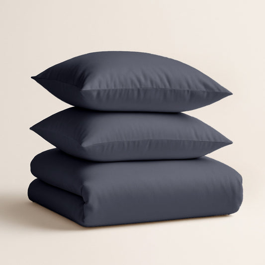 Dekbedovertrek Bamboe™ Charcoal Grey