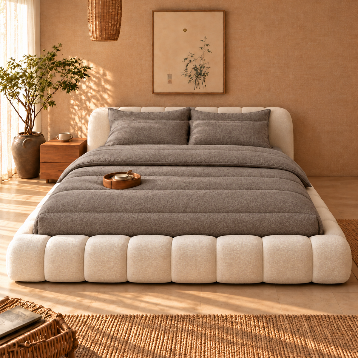 Y-NOT Premium Visgraat Dekbed Antraciet