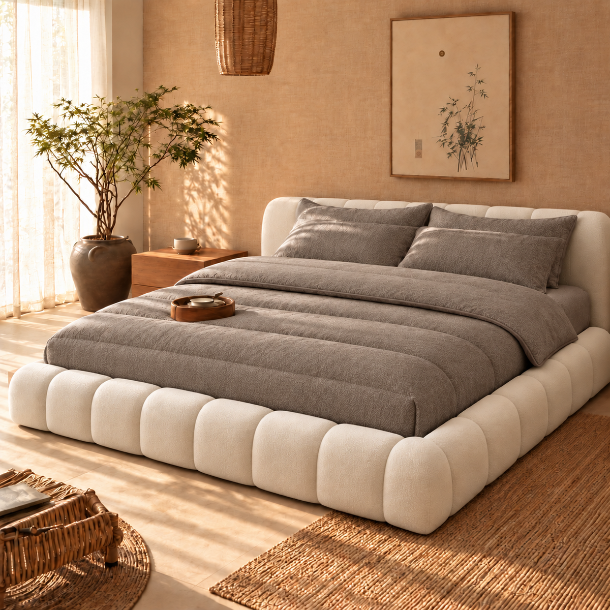 Y-NOT Premium Visgraat Dekbed Antraciet