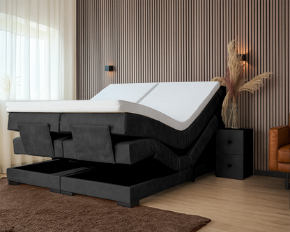 Y-NOT - Elektrische Boxspring - Cleo - Complete set - Nº30 Black