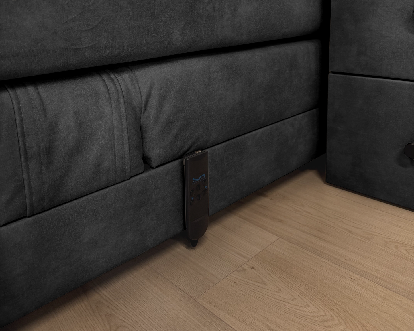 Y-NOT - Elektrische Boxspring - Cleo - Complete set - Nº30 Black