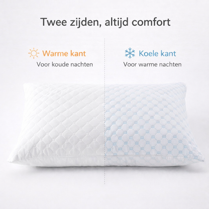Y NOT Dreampillow Cloud hoofdkussen met warme en koele kant