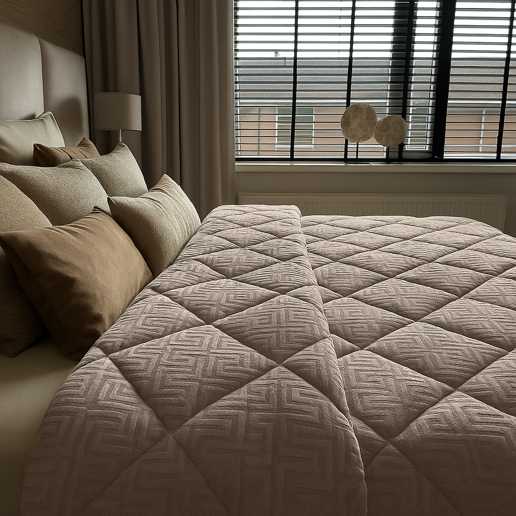Dekbed Zonder Overtrek Velvet™ Designer Taupe