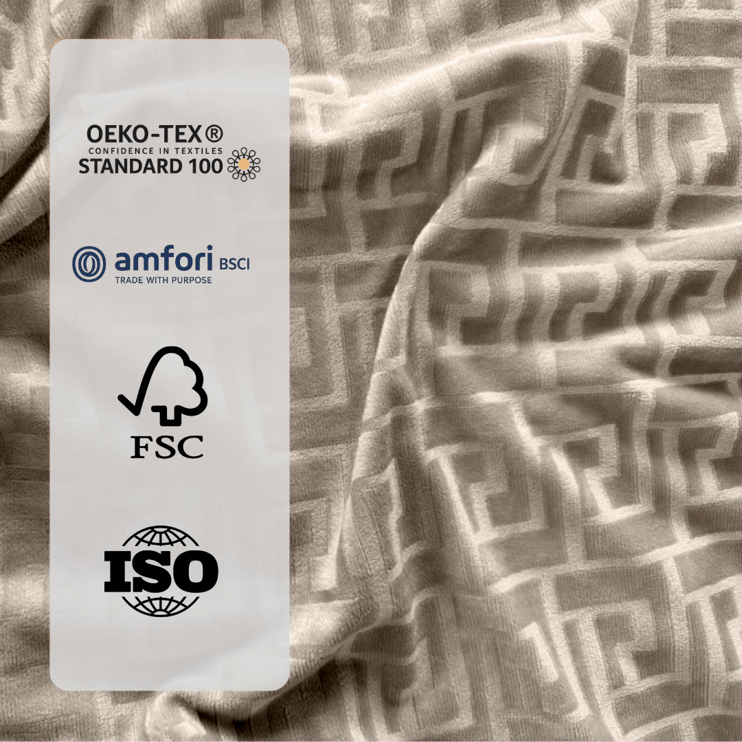 Dekbed Zonder Overtrek Velvet™ Designer Taupe