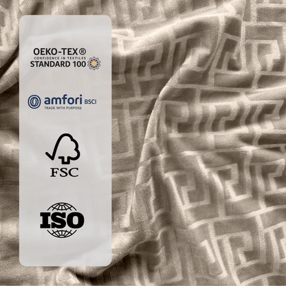 Dekbed Zonder Overtrek Velvet™ Designer Taupe