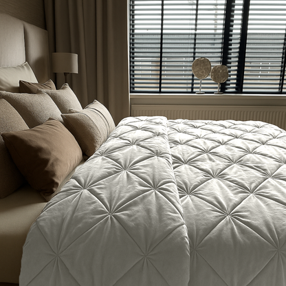 Dekbed Zonder Overtrek Velvet™ Diamond Pearl White
