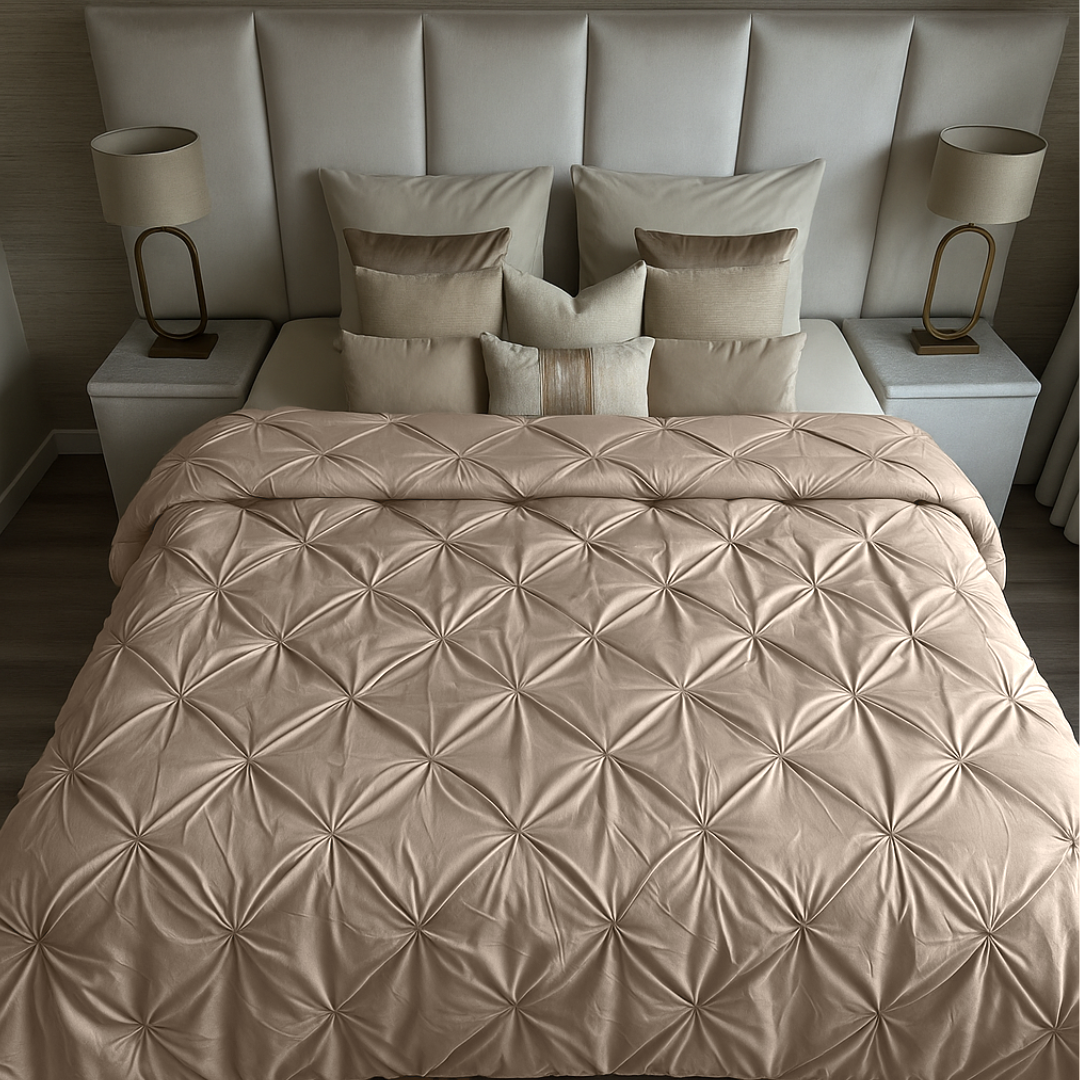 Dekbed Zonder Overtrek Velvet™ Diamond Taupe/Grey