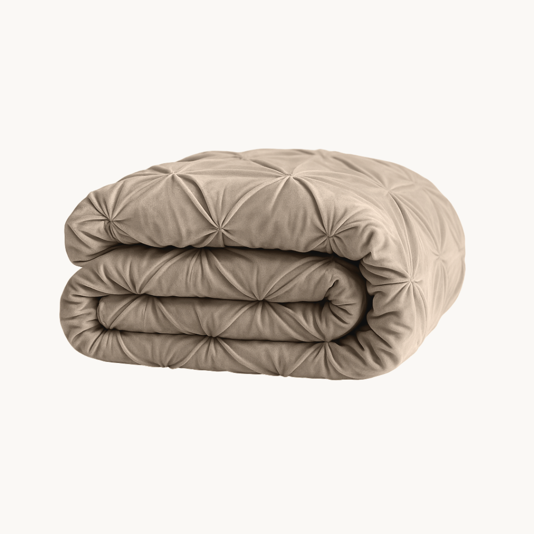 Dekbed Zonder Overtrek Velvet™ Diamond Taupe/Grey