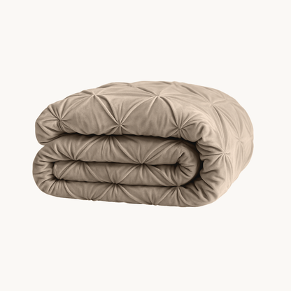 Dekbed Zonder Overtrek Velvet™ Diamond Taupe/Grey