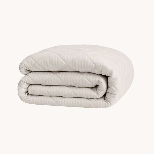 Y-NOT Hotel Stripe Dekbed Offwhite
