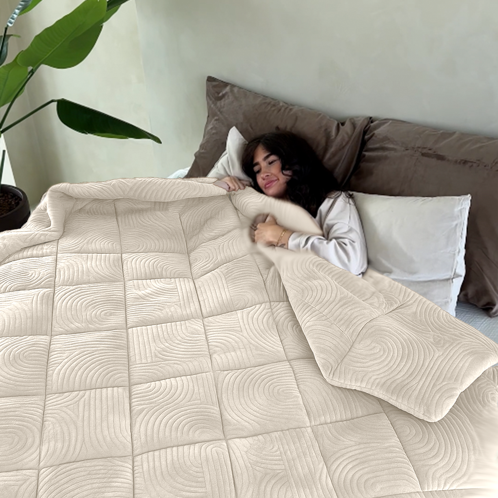 Kussenslopen Velvet Japandi Pearl White 60x70 cm 2-pack