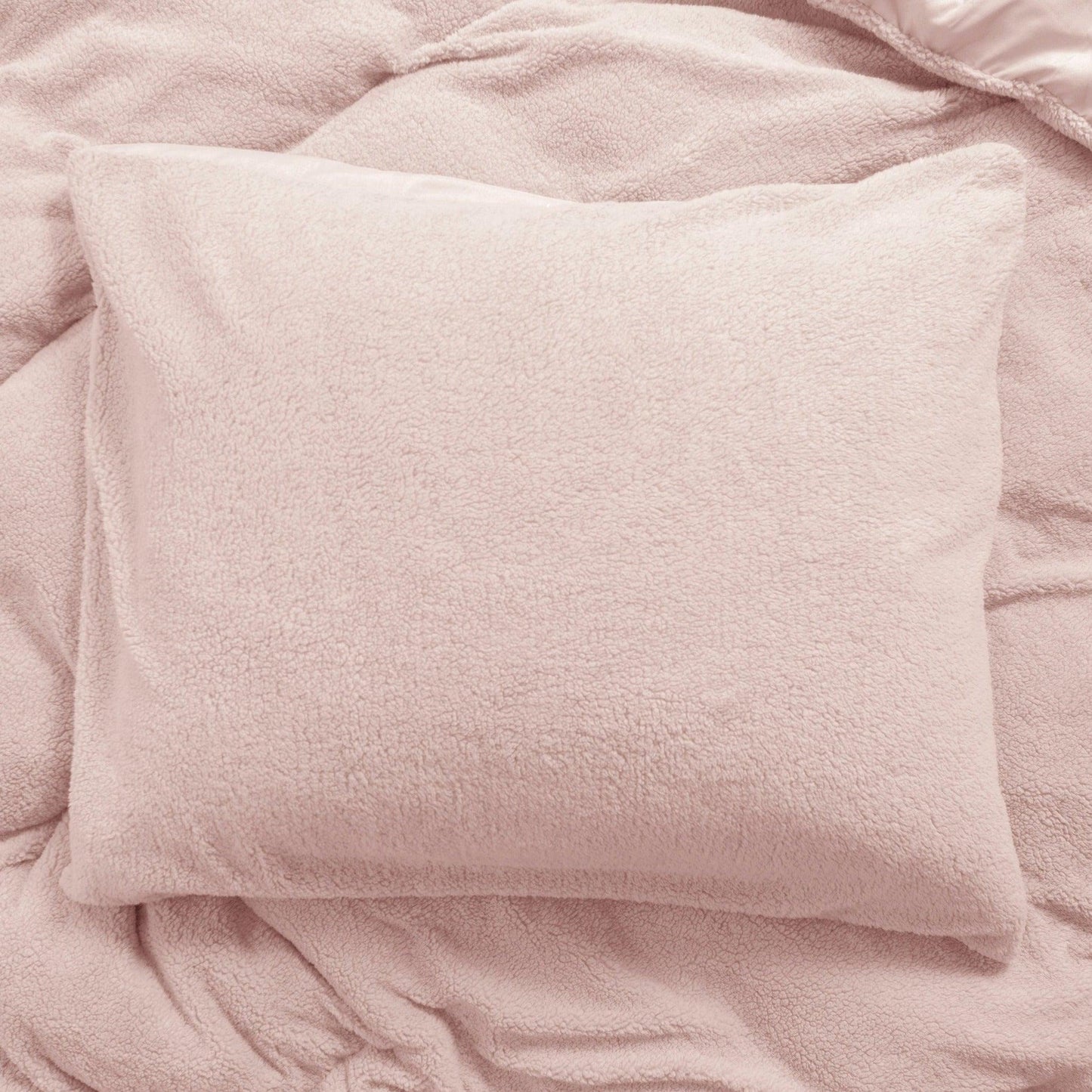 Kussenslopen Teddy Blush Pink 60x70cm 2-Pack