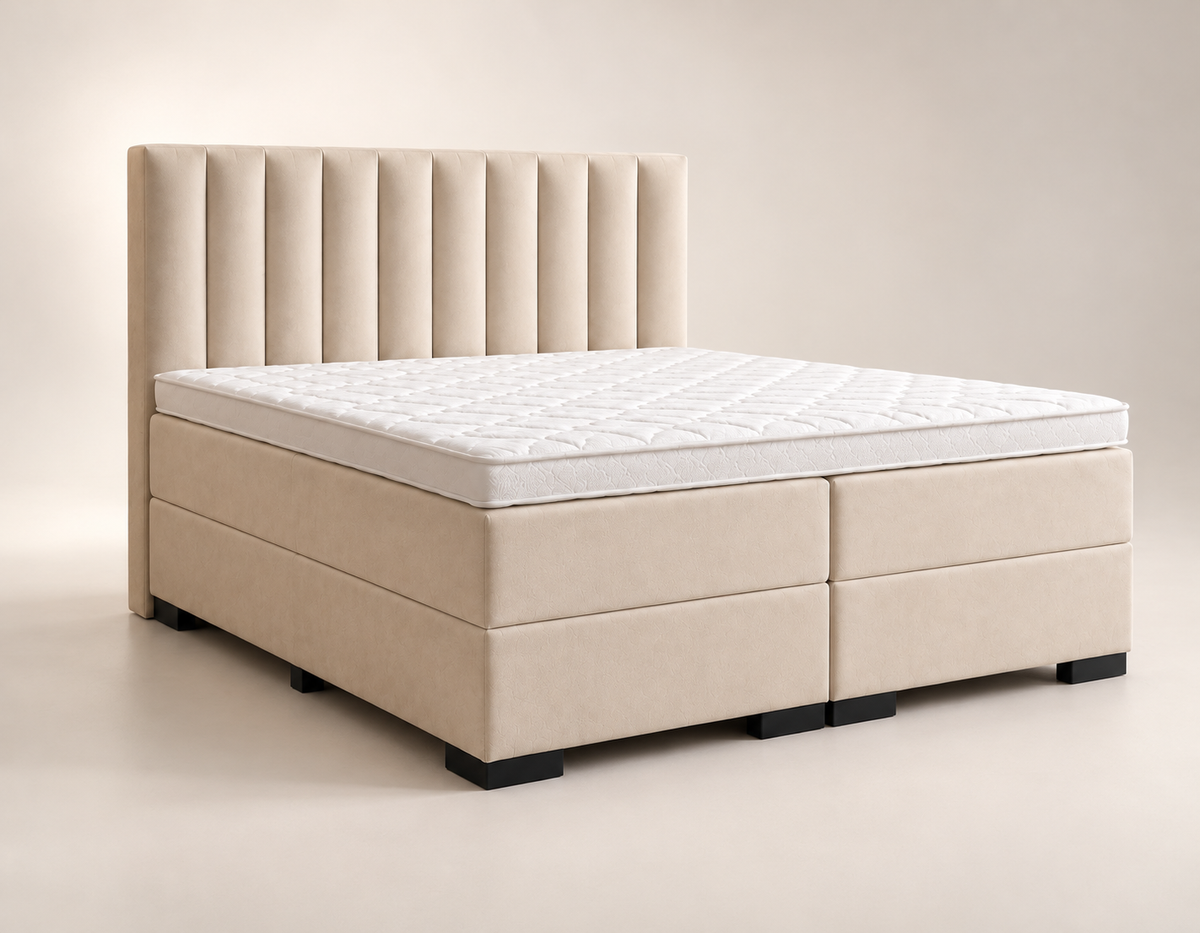 Y-NOT - Lumière Boxspring - Complete set - Nº11 Pearl Ivory