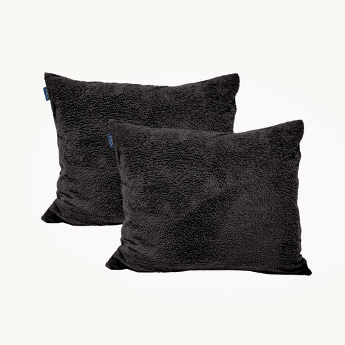 Teddy Kussenslopen - Jet Black