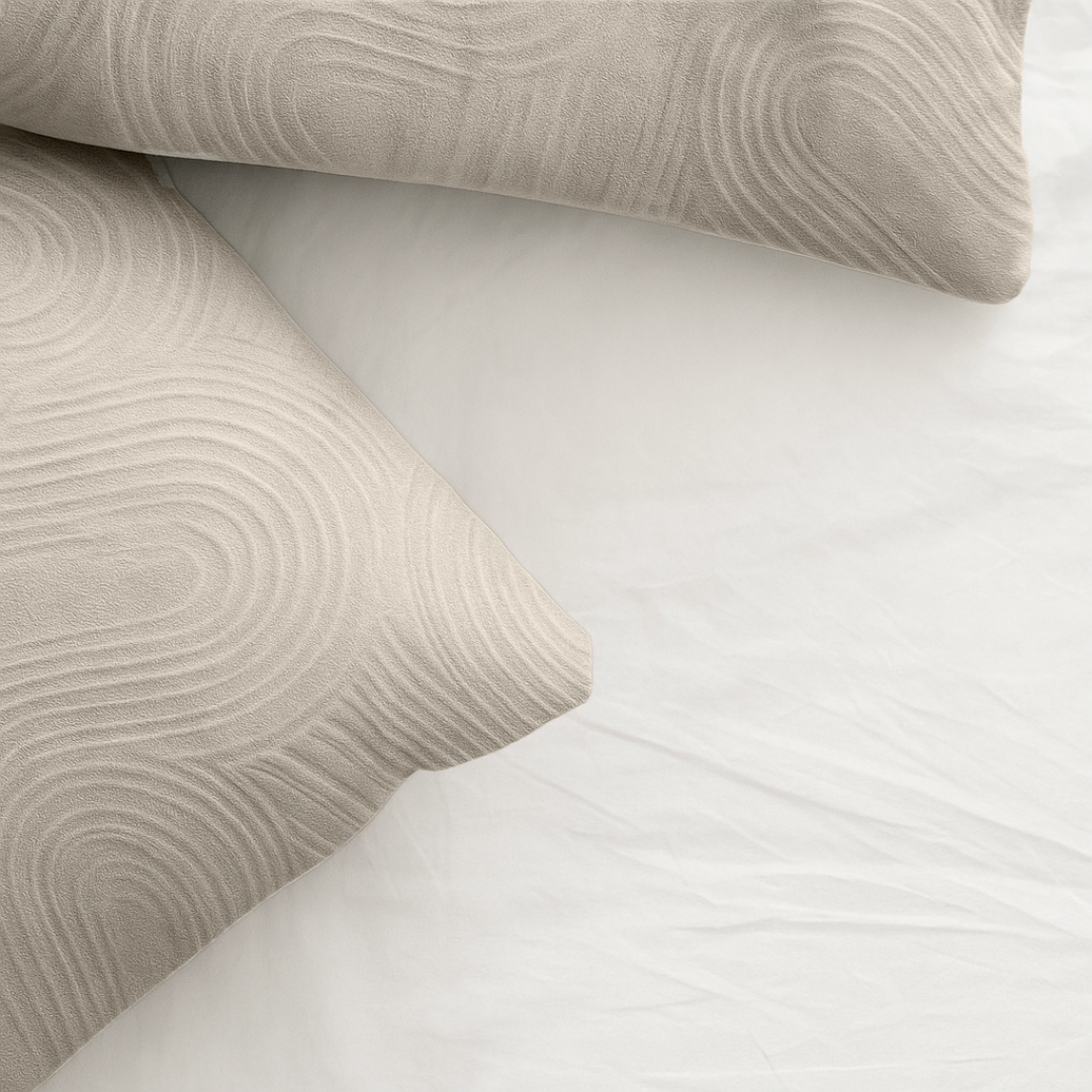 Kussenslopen Velvet Japandi Sand 60x70 cm 2-pack