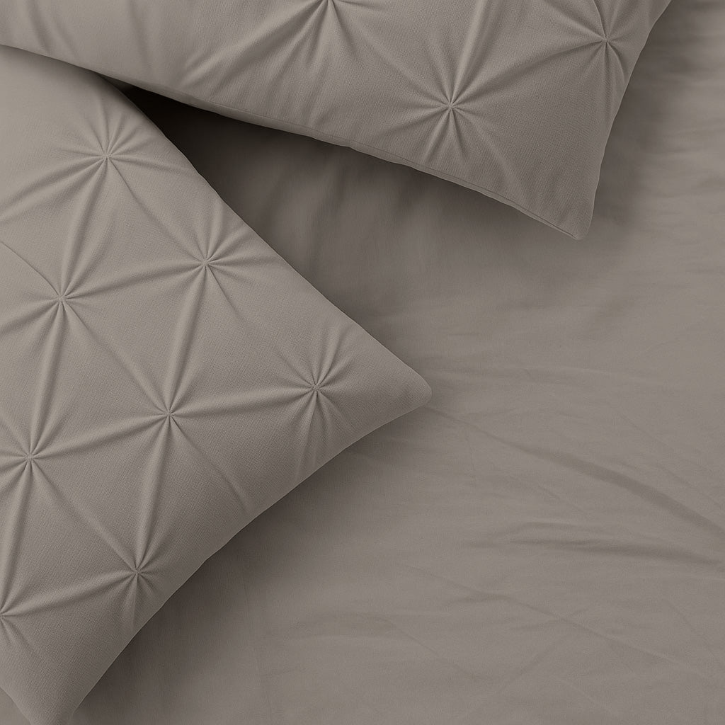 Y-NOT Kussenslopen Diamond Taupe 60x70cm 2-Pack