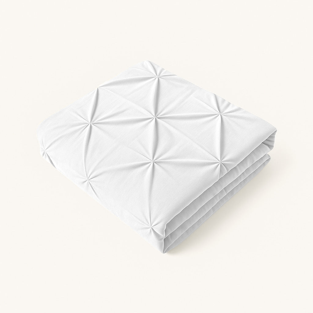 Kussenslopen Mat Satijn Diamond White 60x70cm 2-Pack