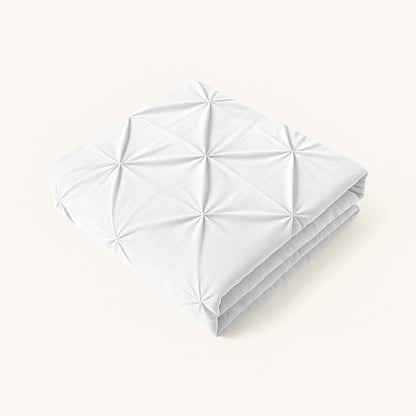 Kussenslopen Mat Satijn Diamond White 60x70cm 2-Pack