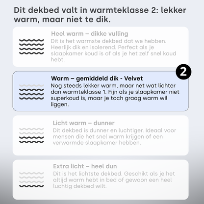 Dekbed Zonder Overtrek Velvet™ Taupe / Brown