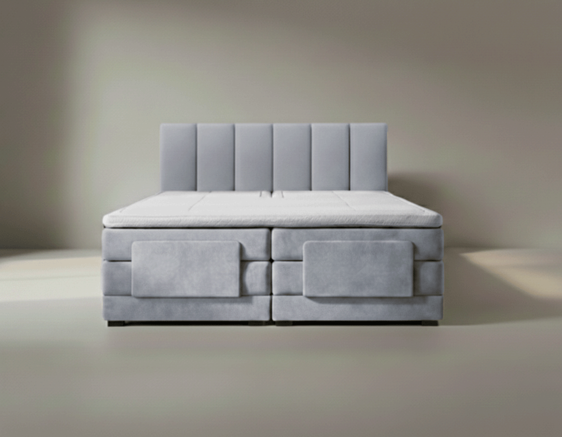 Y-NOT - Elektrische Boxspring - Lumière - Complete set - Nº15 Gray