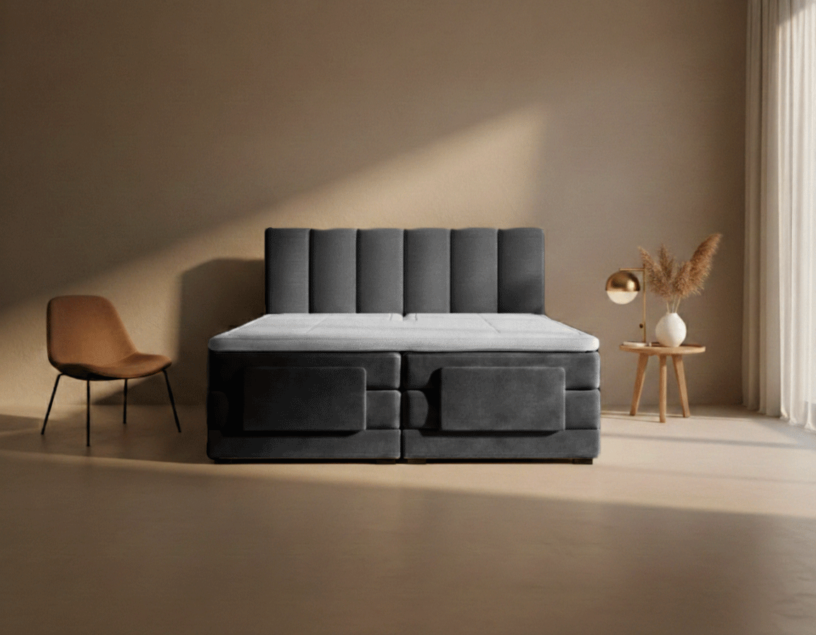 Y-NOT - Elektrische Boxspring - Lumière - Complete set - Nº30 Black