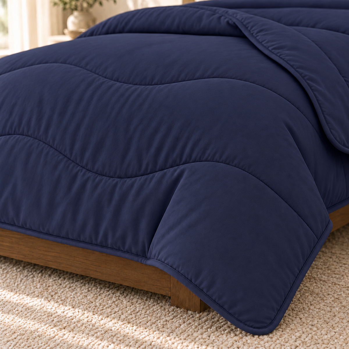 Y-NOT Comfort All-year Dekbed Wave Navy