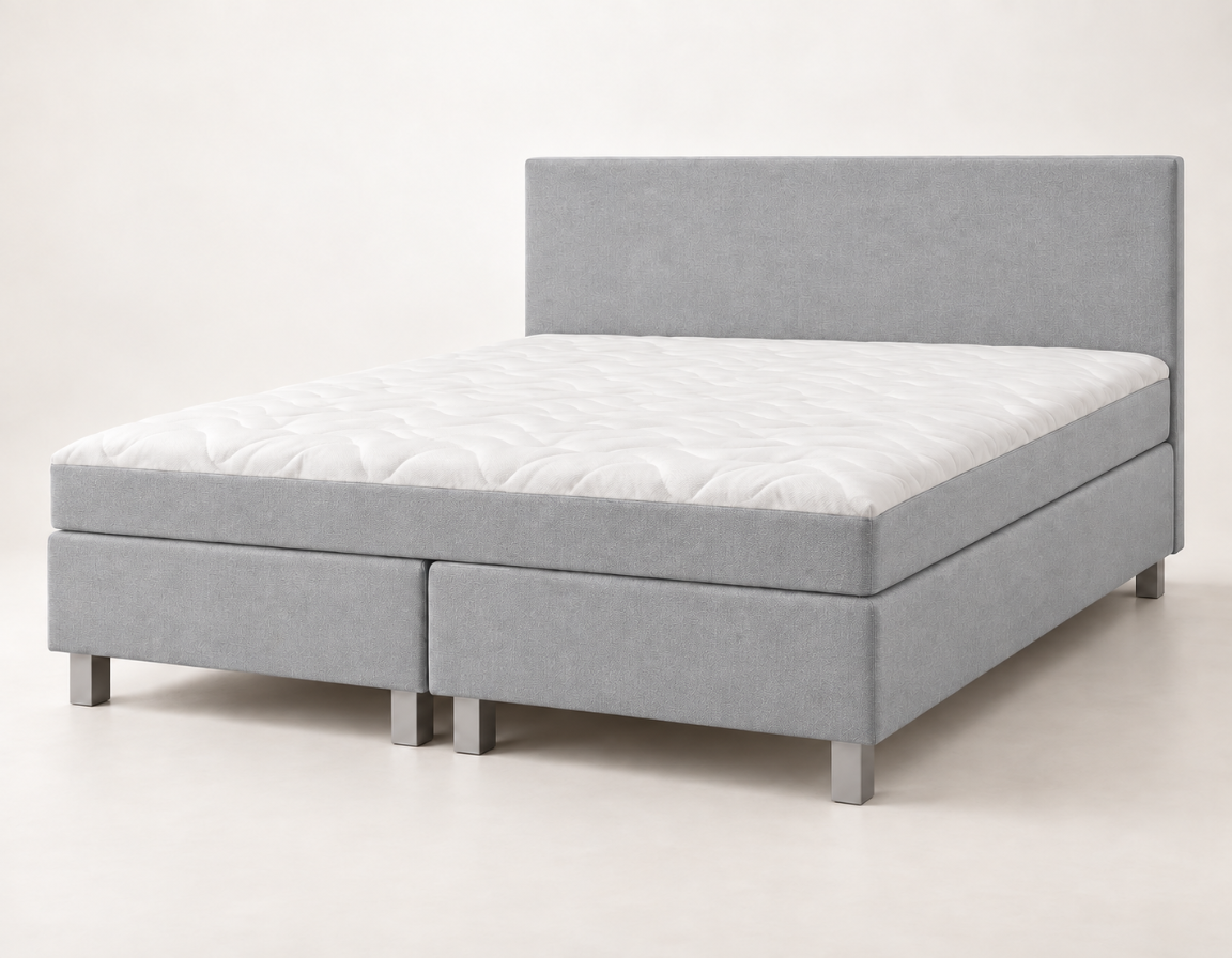 Y-NOT Nora boxspring Grijs – packshot